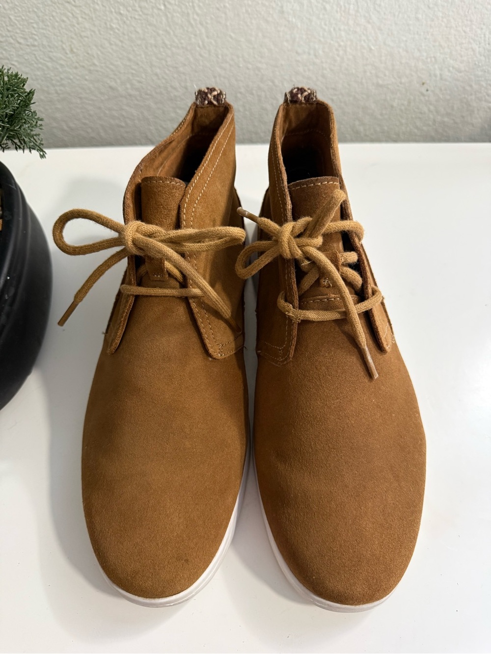 UGG Freamon waterproof Men size 10 Chukka Boots in Tan with White Sole - Picture 3 of 9